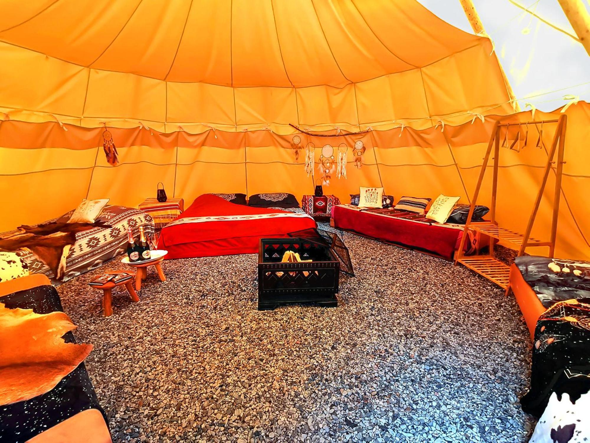 Teepee Camp Lounky Hotel Chodouny Ngoại thất bức ảnh